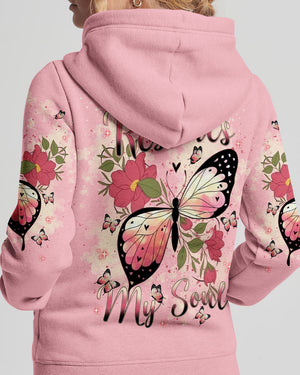 He Restores My Soul Butterfly Women's All Over Print Shirt - Tlnt1102252
