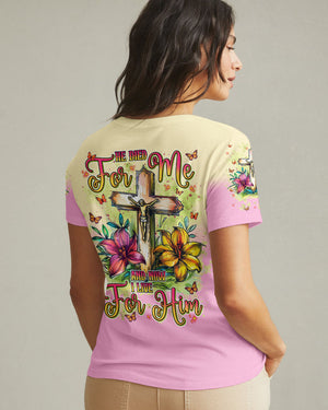 He Died For Me Women's All Over Print Shirt - Tlnt1202252