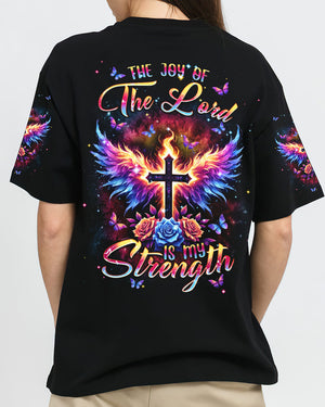 The Joy Of The Lord Cross Wings Women's All Over Print Shirt - Tlnt1206241