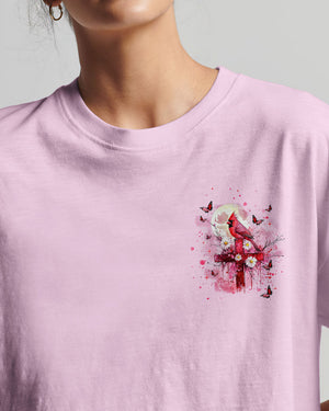 I Believe There Are Angels Among Us Cardinal Women's All Over Print Shirt - Tlnt1303252