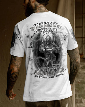 I'm A Warrior Of God Men's All Over Print Shirt - Tlnt1308242