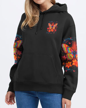 When Butterflies Appear Angels Are Near Women's All Over Print Shirt - Tlnt1411252