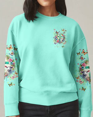 God Is With You Lamb Women's All Over Print Shirt - Tlnt1501252