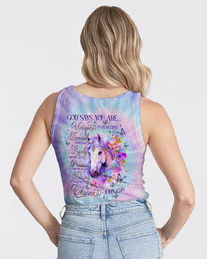 God Says You Are Horses Women's All Over Print Shirt - Tlnt1507251