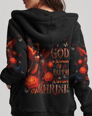 A Child Of God A Woman Of Faith Women's All Over Print Shirt - Tlnt1607252