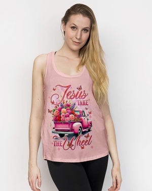 Jesus Take The Wheel Women's All Over Print Shirt - Tlnt1702252