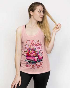 Jesus Take The Wheel Women's All Over Print Shirt - Tlnt1702252