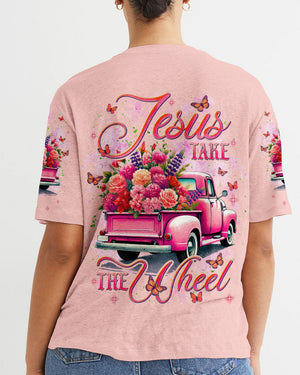 Jesus Take The Wheel Women's All Over Print Shirt - Tlnt1702252