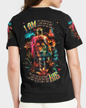 I Am The Daughter Of A King Lion Women's All Over Print Shirt - Tlnt1704241