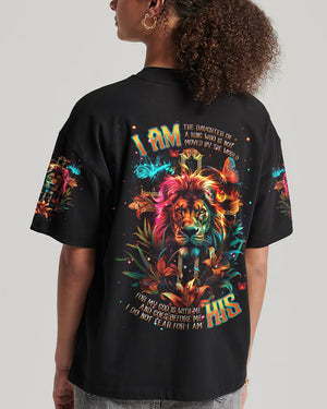 I Am The Daughter Of A King Lion Women's All Over Print Shirt - Tlnt1704241
