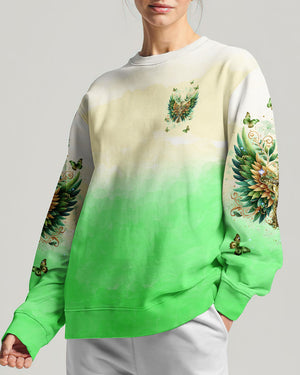 When God Steps In Miracles Happen Wings Women's All Over Print Shirt - Tlnt1806241