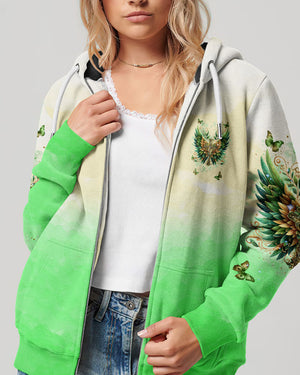When God Steps In Miracles Happen Wings Women's All Over Print Shirt - Tlnt1806241
