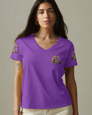 With God All Things Are Possible Lion Lamb Women's All Over Print Shirt - Tlnt2201253