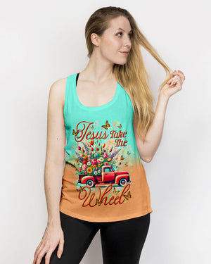 Jesus Take The Wheel Women's All Over Print Shirt - Tlnt2202252