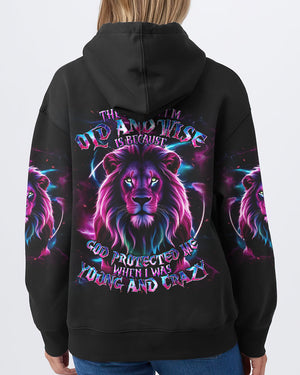 The Reason I’m Old And Wise Lion Women's All Over Print Shirt - Tlnt2212252
