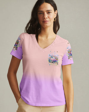 Jesus Take The Wheel Women's All Over Print Shirt - Tlnt2301251