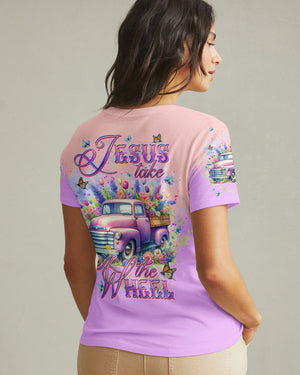 Jesus Take The Wheel Women's All Over Print Shirt - Tlnt2301251