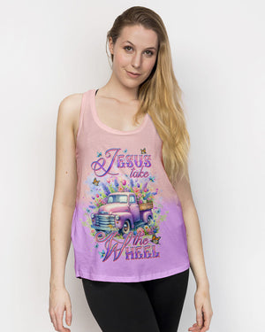 Jesus Take The Wheel Women's All Over Print Shirt - Tlnt2301251