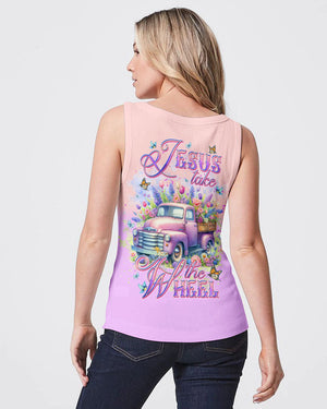 Jesus Take The Wheel Women's All Over Print Shirt - Tlnt2301251