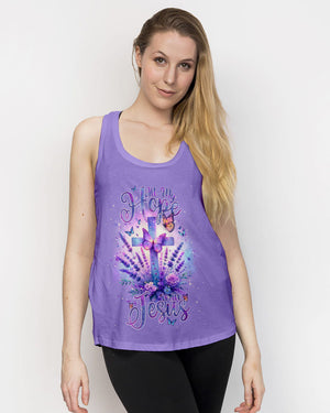 All My Hope Is In Jesus Lavender Women's All Over Print Shirt - Tlnt2401243