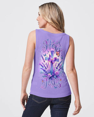 All My Hope Is In Jesus Lavender Women's All Over Print Shirt - Tlnt2401243