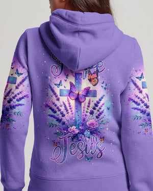 All My Hope Is In Jesus Lavender Women's All Over Print Shirt - Tlnt2401243