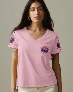 Jesus Take The Wheel Women's All Over Print Shirt - Tlnt2406251