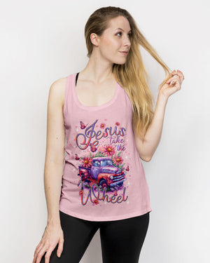Jesus Take The Wheel Women's All Over Print Shirt - Tlnt2406251
