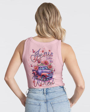 Jesus Take The Wheel Women's All Over Print Shirt - Tlnt2406251