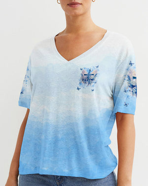 When God Steps In Miracles Happen Wings Women's All Over Print Shirt - Tlnt2504245