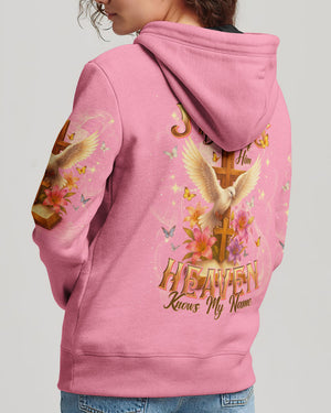 Jesus Because Of Him Heaven Knows My Name Women's All Over Print Shirt - Tlnt2504251