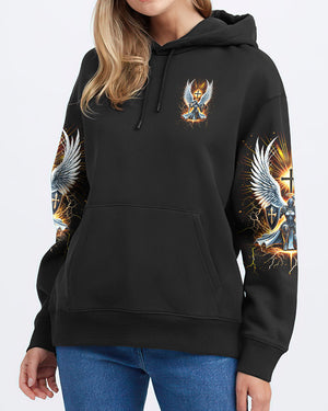 Not All Angels Play The Harp And Sing Warrior Women's All Over Print Shirt - Tlnt2602252