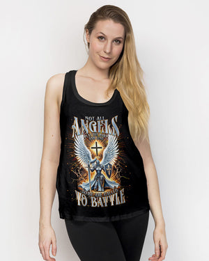 Not All Angels Play The Harp And Sing Warrior Women's All Over Print Shirt - Tlnt2602252