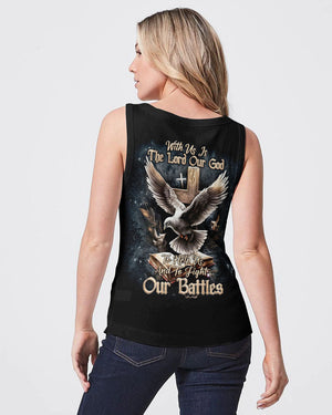 With Us Is The Lord Our God Dove Women's All Over Print Shirt - Tlnt2606241