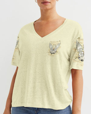 I Believe There Are Angels Among Us Gnome Women's All Over Print Shirt - Tlnt2910242