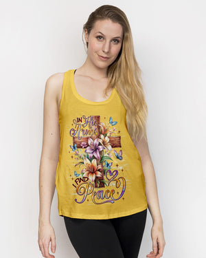 In His Arms I Find Peace Women's All Over Print Shirt - Tlnt2910251