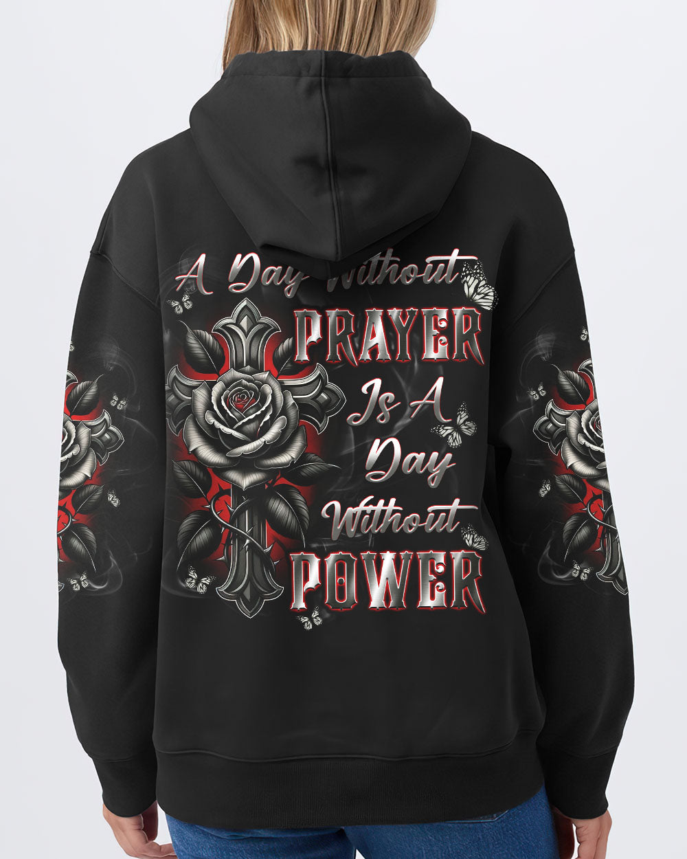 A Day Without Prayer Is A Day Without Power Women's All Over Print Shirt - Tlnt2911242