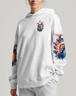 Jesus Dropped The Charges Lion Women's All Over Print Shirt - Tlnt3007242