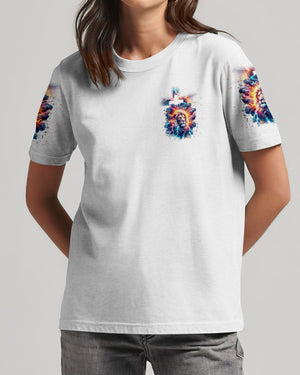 Jesus Dropped The Charges Lion Women's All Over Print Shirt - Tlnt3007242