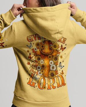 Give Thanks To The Lord Autumn Women's All Over Print Shirt - Tlnt3007254