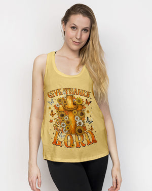 Give Thanks To The Lord Autumn Women's All Over Print Shirt - Tlnt3007254