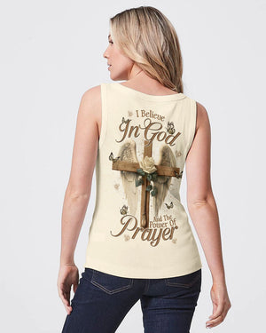 I Believe In God Cross Wings Women's All Over Print Shirt - Tlnt3012241