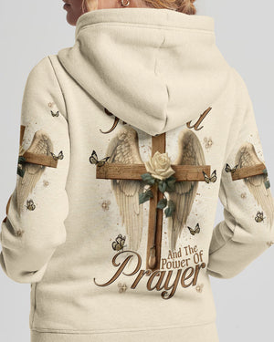 I Believe In God Cross Wings Women's All Over Print Shirt - Tlnt3012241