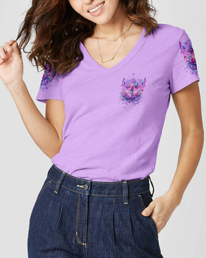 Worry Ends When Faith In God Begins Women's All Over Print Shirt - Tlnt3101243