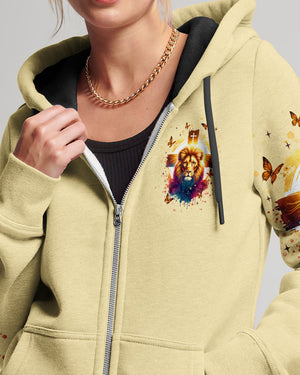 Fearless In Faith Lion Women's All Over Print Shirt - Tlnt3107254