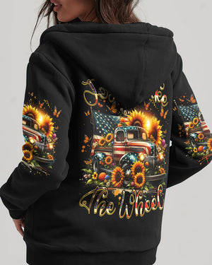 Jesus Take The Wheel Women's All Over Print Shirt - Tlnz0102244