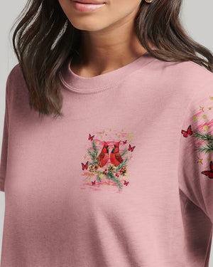 Cardinals Appear When Loved Ones Are Near Women's All Over Print Shirt - Tlnz0201251