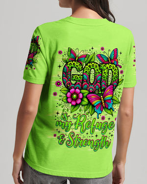 God Is My Refuge And Strength Women's All Over Print Shirt - Tlnz0509252