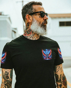The Jesus Inside Me Is Stronger Than The Darkness Warrior Men's All Over Print Shirt - Tlnz0512244