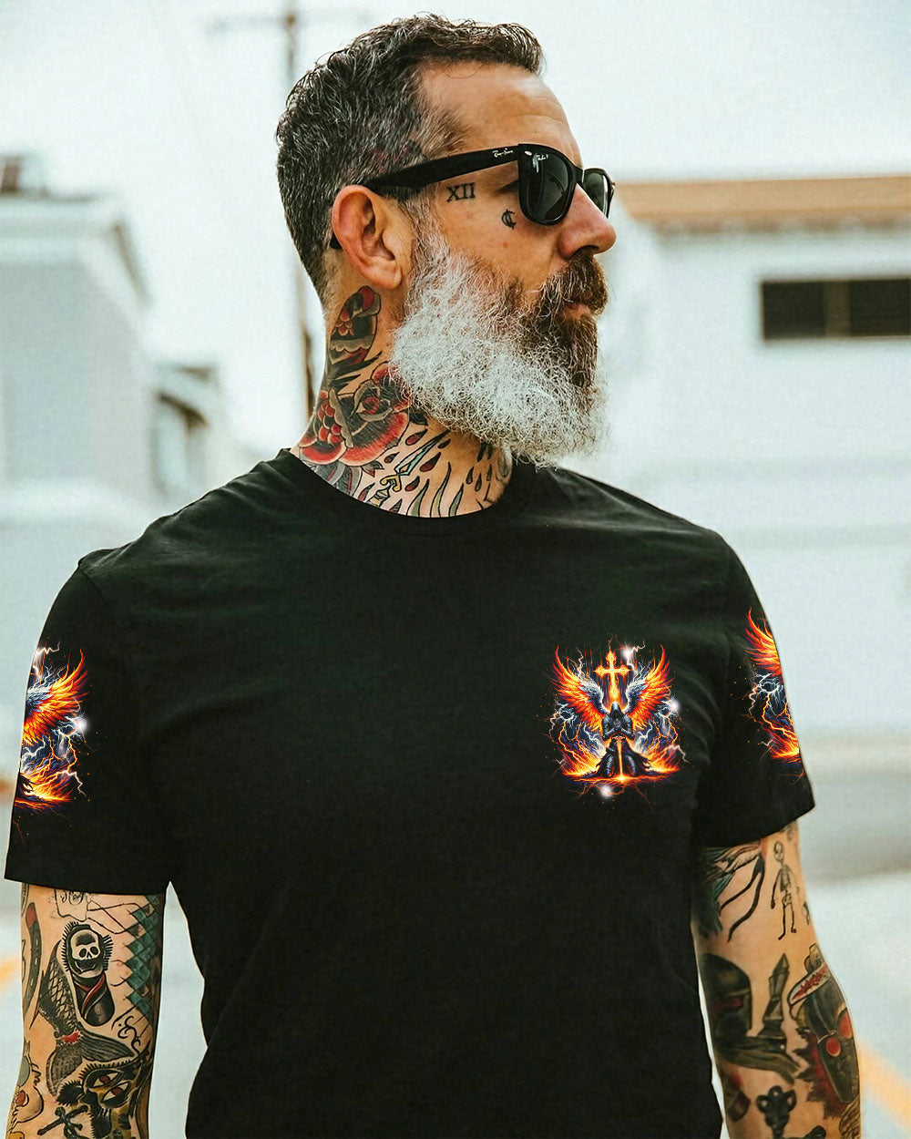 I Would Rather Stand With God Warrior Men's All Over Print Shirt - Tlnz0805244